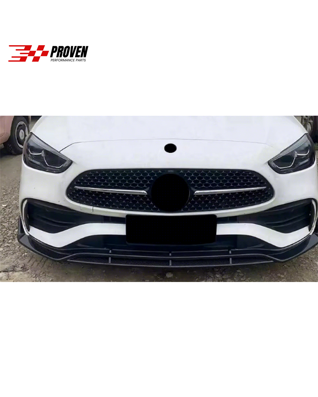 Mercedes Benz W206 C43 AMG Carbon Fibre V1 Style Front Lip