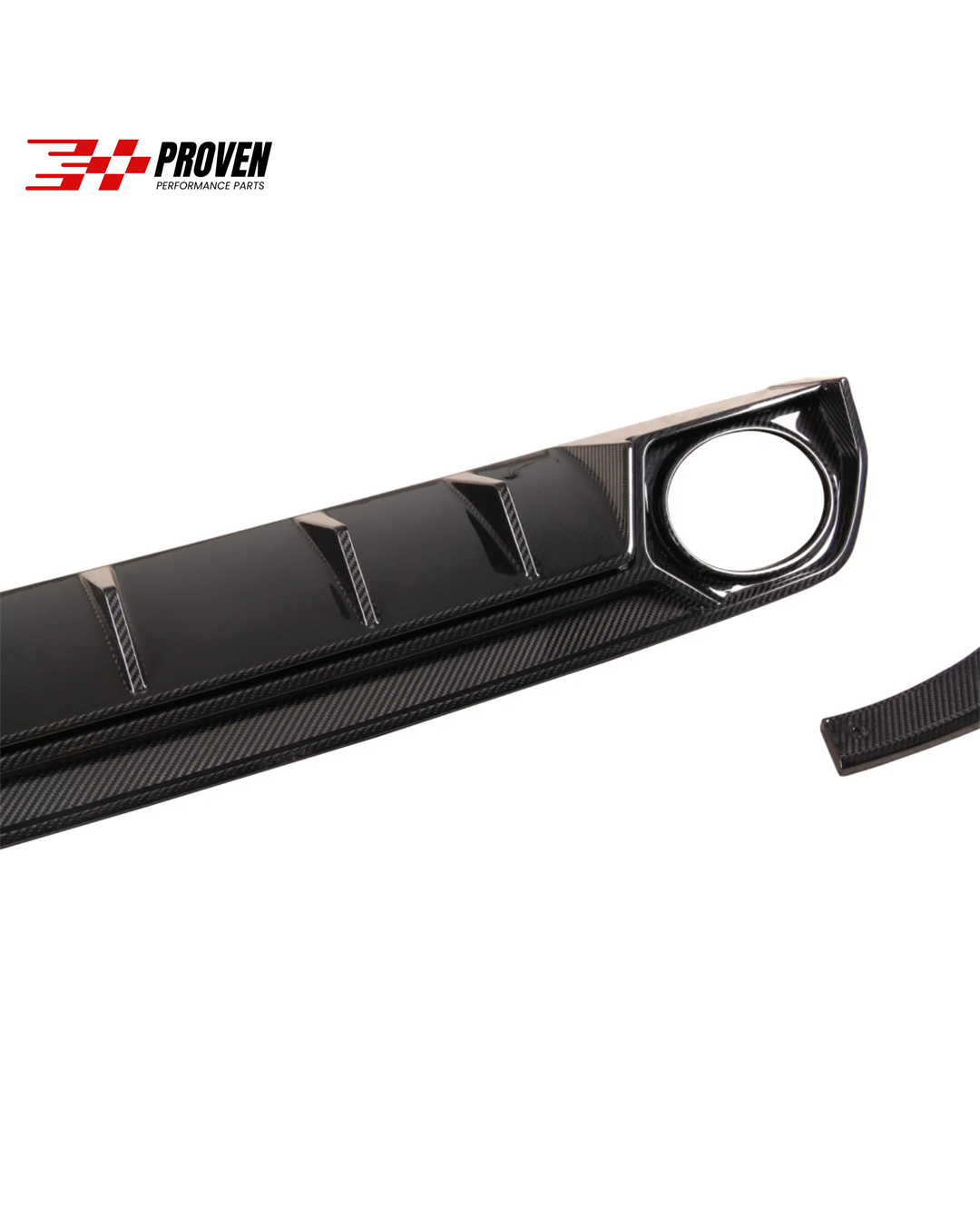 Audi 8Y RS3 Sportback Carbon Fibre V2 Style Rear Diffuser