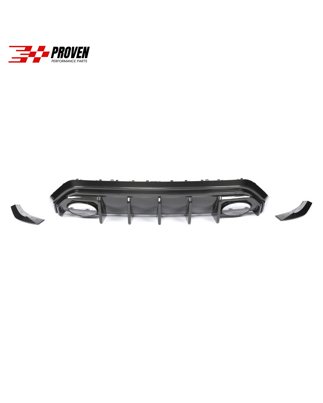 Audi 8.5Y RS3 Sedan Carbon Fibre V1 Style Rear Diffuser