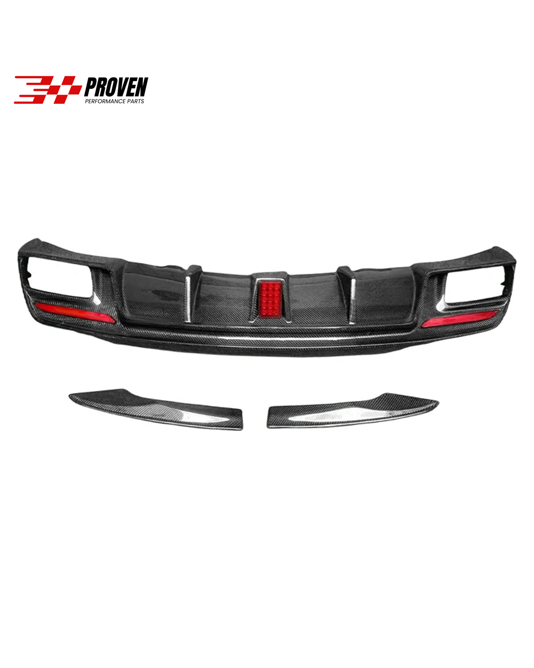 Mercedes Benz C117 CLA45 AMG Carbon Fibre PAK Style Rear Diffuser