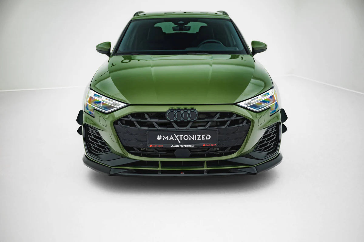 Maxton Design Front Splitter V.1 Audi S3 Sportback / A3 S-line Sportback 8Y Facelift