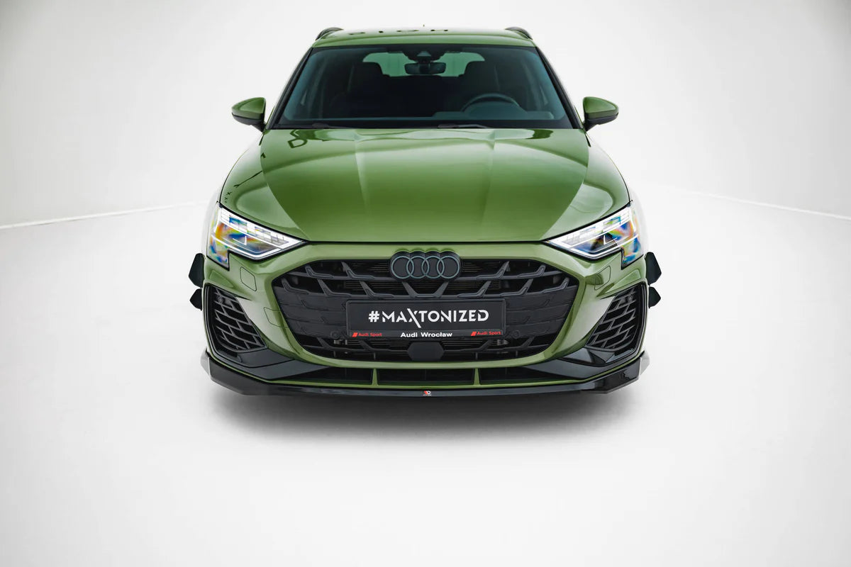 Maxton Design Front Splitter V.2 Audi S3 Sportback / A3 S-line Sportback 8Y Facelift