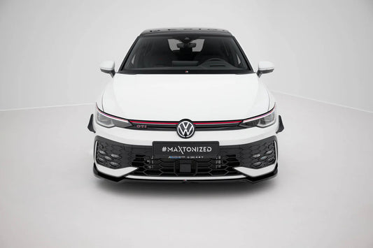 Maxton Design Front Splitter V.3 Volkswagen Golf GTI / GTE / R-Line Mk8 Facelift