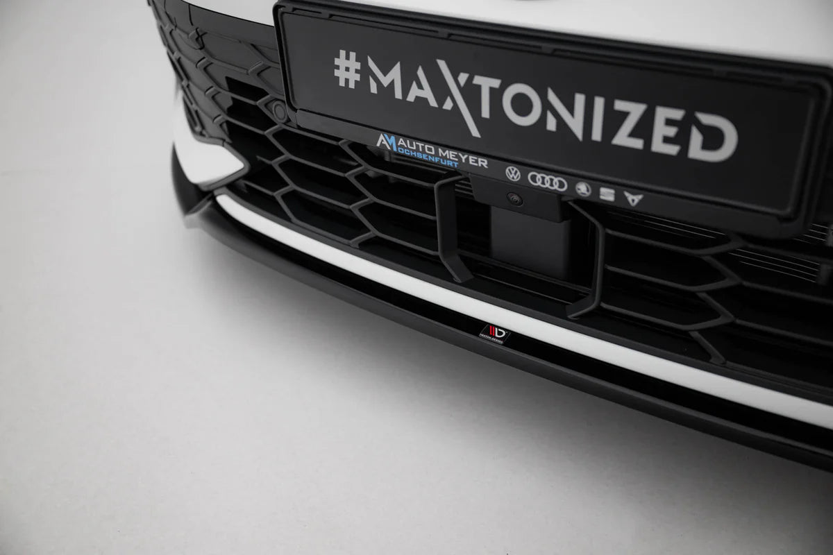 Maxton Design Front Splitter V.3 Volkswagen Golf GTI / GTE / R-Line Mk8 Facelift