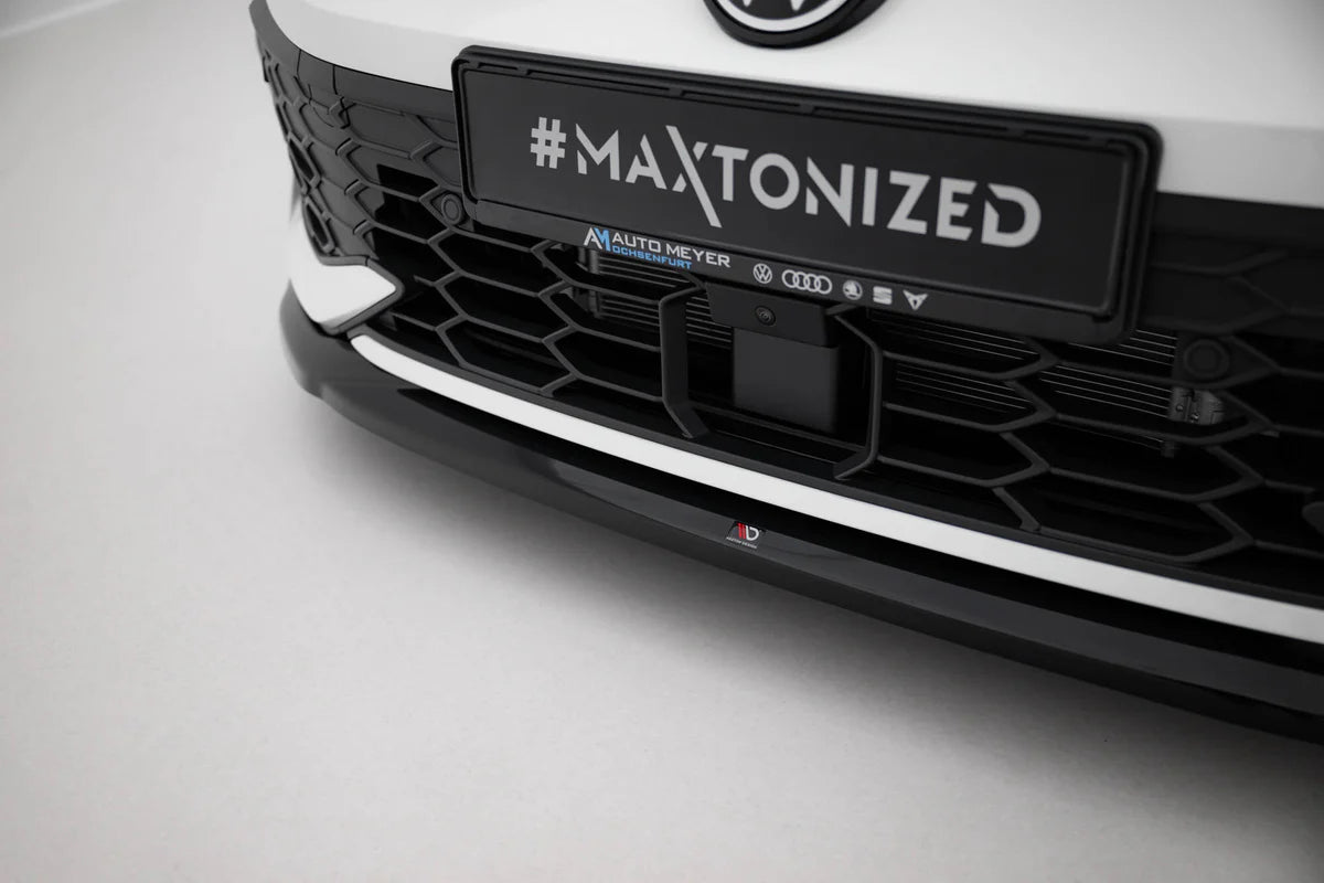 Maxton Design Front Splitter V.4 Volkswagen Golf GTI / GTE / R-Line Mk8 Facelift
