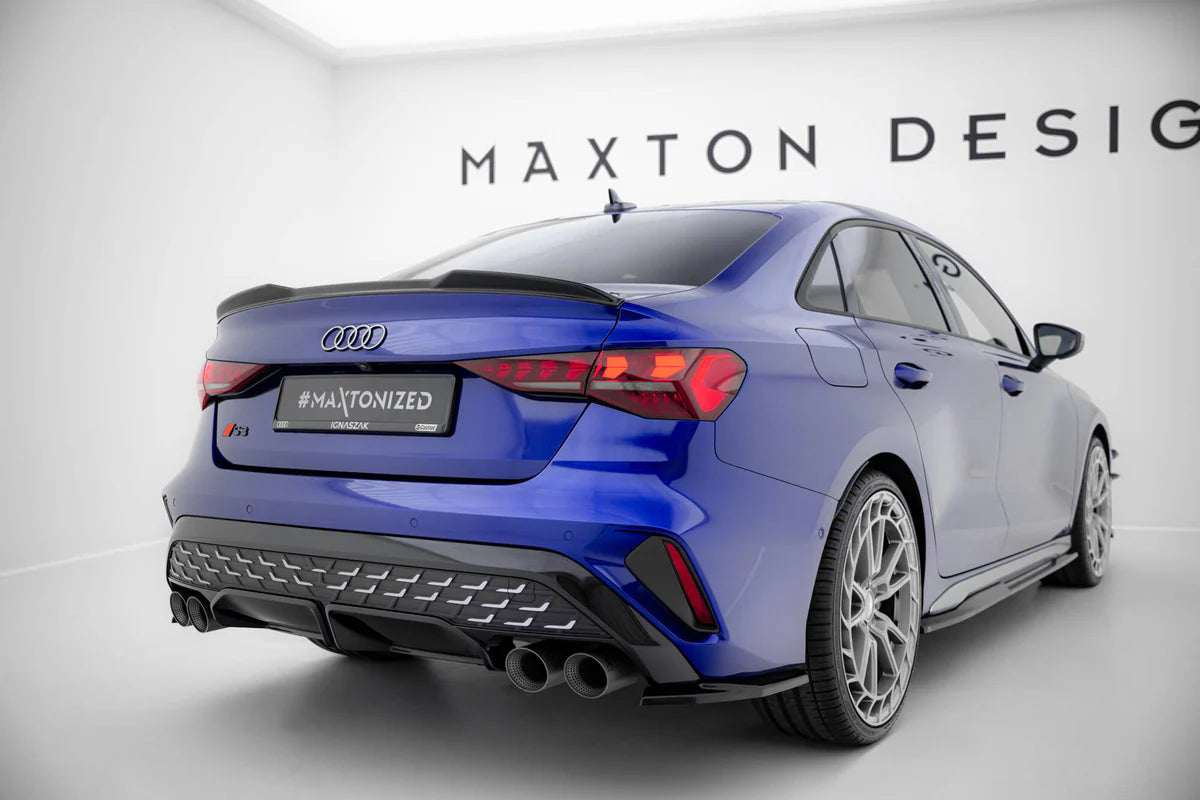 Maxton Design Rear Side Splitters V.1 Audi S3 Sedan 8Y Facelift