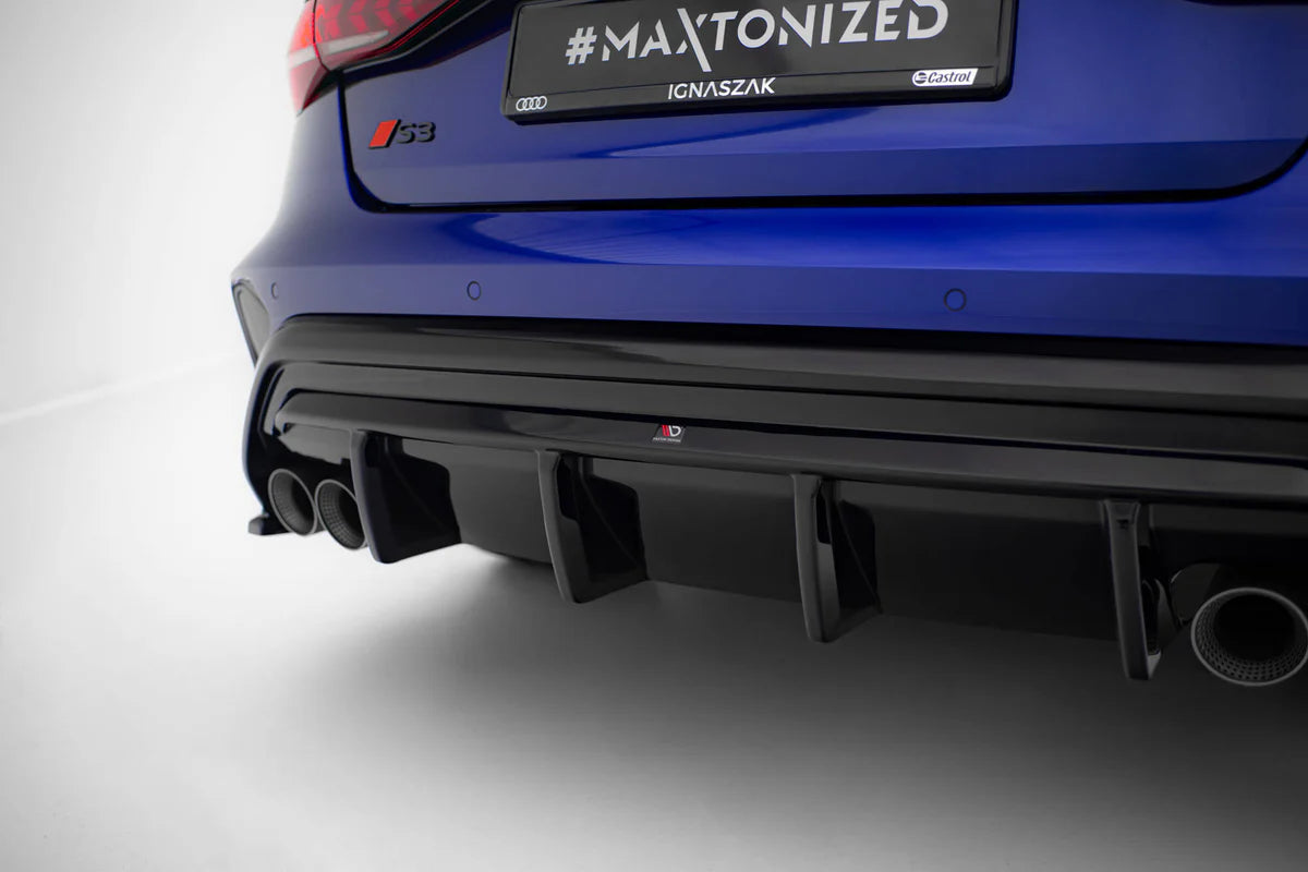 Maxton Design Rear Valance Audi S3 Sedan 8Y Facelift