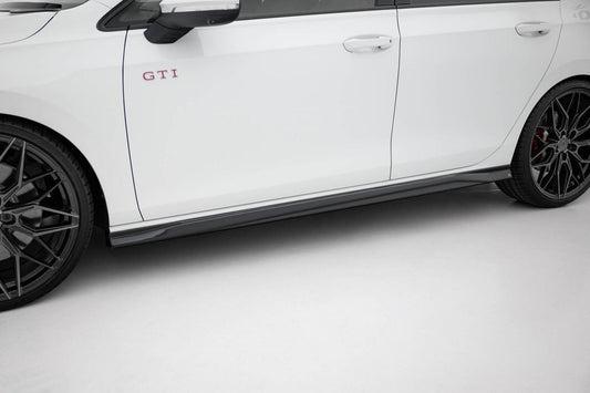 Maxton Design Side Skirts Diffusers V.3 Volkswagen Golf GTI / GTE / GTI Clubsport / GTD / R-Line Mk8