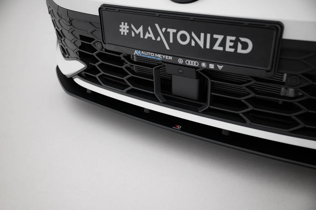 Maxton Design Street Pro Front Splitter Volkswagen Golf GTI / GTE / R-Line Mk8 Facelift