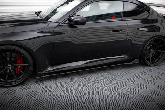Maxton Design Street Pro Side Skirts Diffusers V.2 BMW M2 G87
