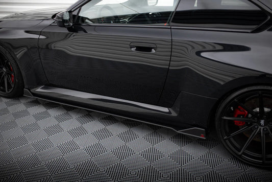 Maxton Design Street Pro Side Skirts Diffusers V.2 BMW M2 G87