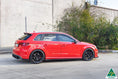 Load image into Gallery viewer, Red Audi S3 8V Sportback (Pre-Facelift) Window Vents
