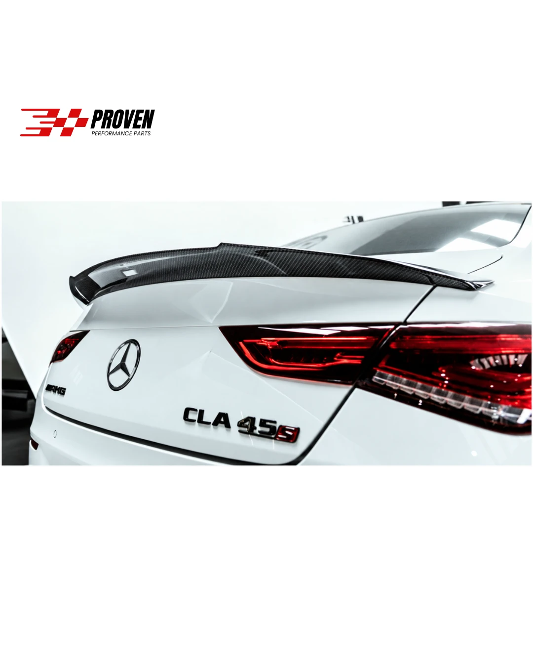 Mercedes Benz C118/W118 CLA35/CLA45 AMG Carbon Fibre FD Style Rear Trunk Spoiler