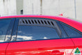 Load image into Gallery viewer, Red Audi S3 8V Sedan (Pre-Facelift) Window Vents
