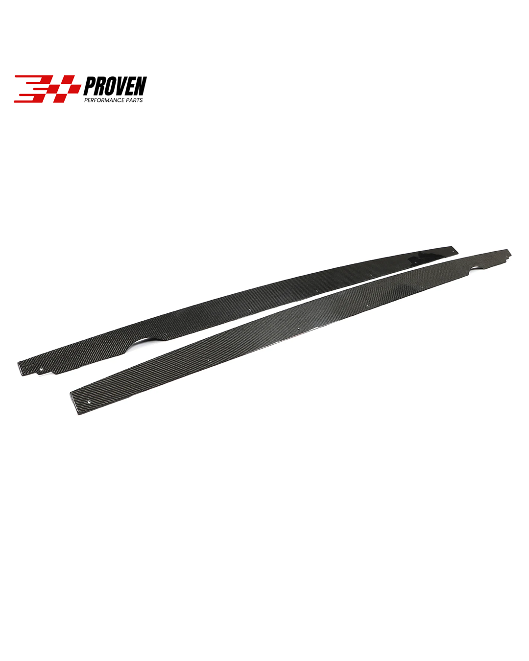 Volkswagen MK8 Golf R Carbon Fibre V1 Style Side Skirts