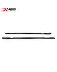 Load image into Gallery viewer, Mercedes Benz C118/W118 CLA45 AMG Carbon Fibre V2 Style Side Skirts
