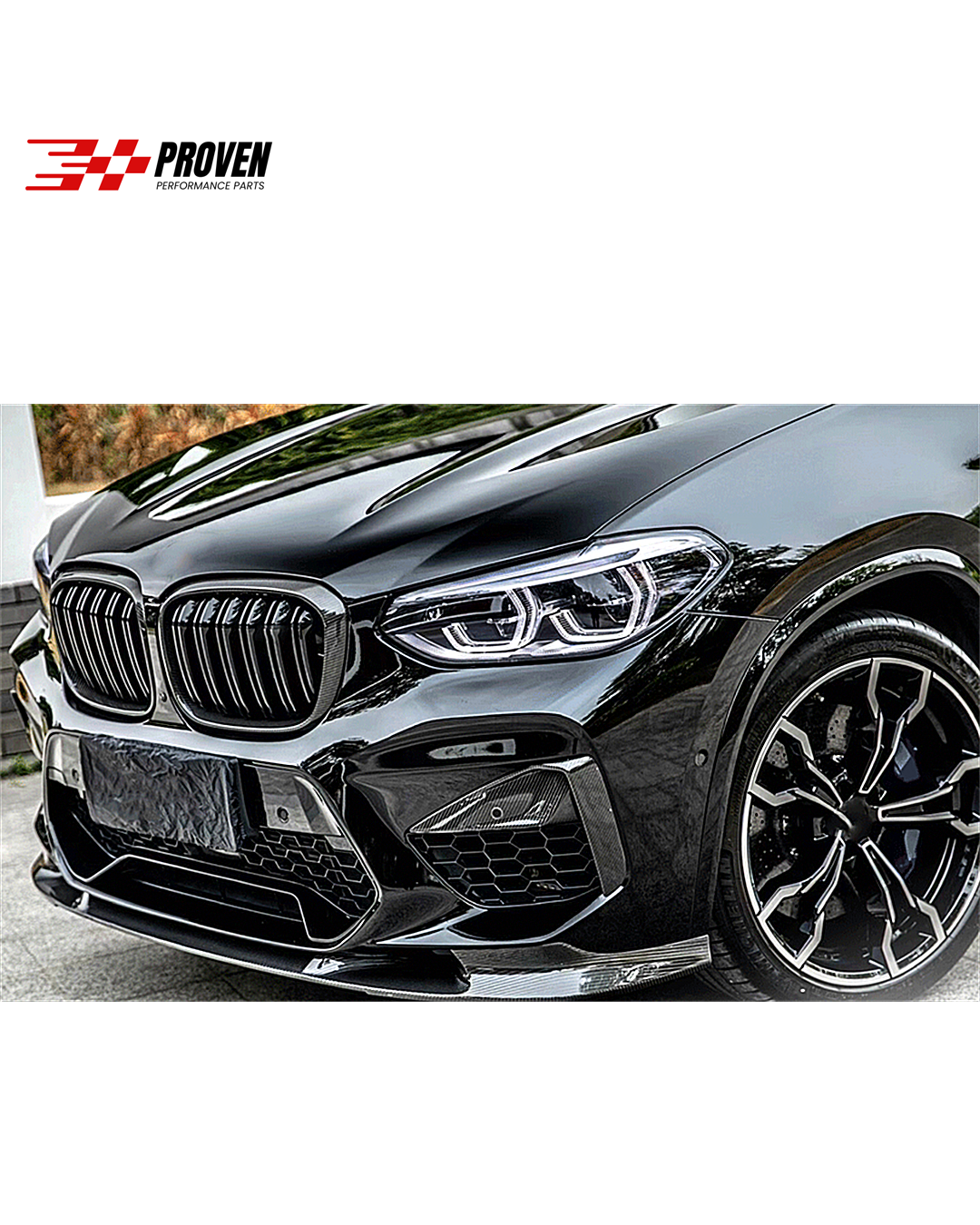 BMW F97, F98 / X3M, X4M Carbon Fibre Front Lip V.1