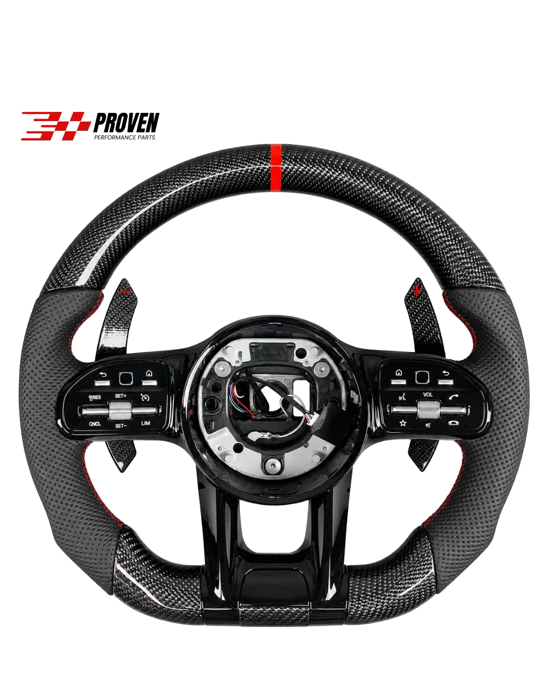 Mercedes Benz W205, C43/C63s AMG 2018-2022 Carbon Fibre Steering Wheel
