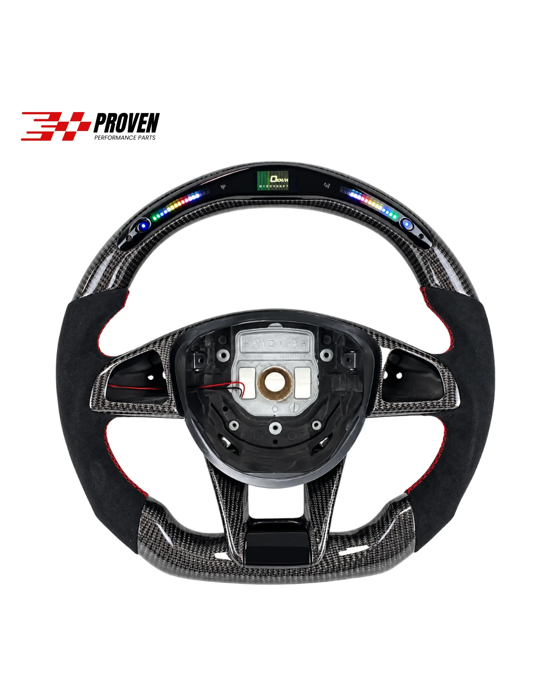 Mercedes W213 E43/E63 AMG 2017-2018 Carbon Fibre LED Steering Wheel