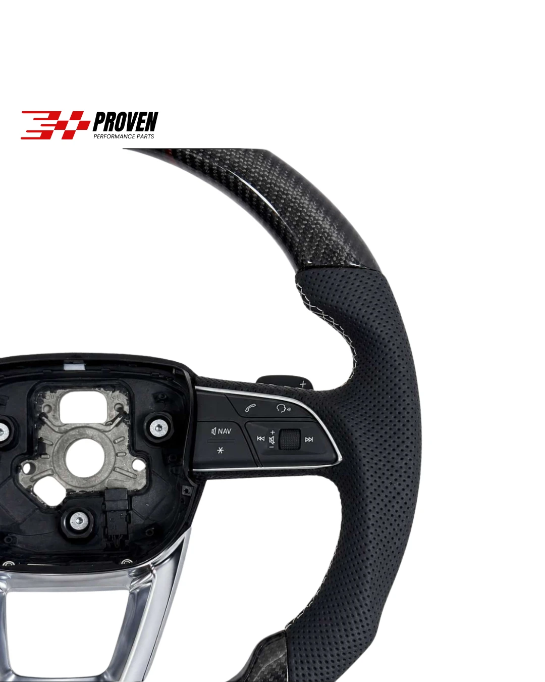 Audi 8Y S3/RS3 Carbon Fibre Steering Wheel