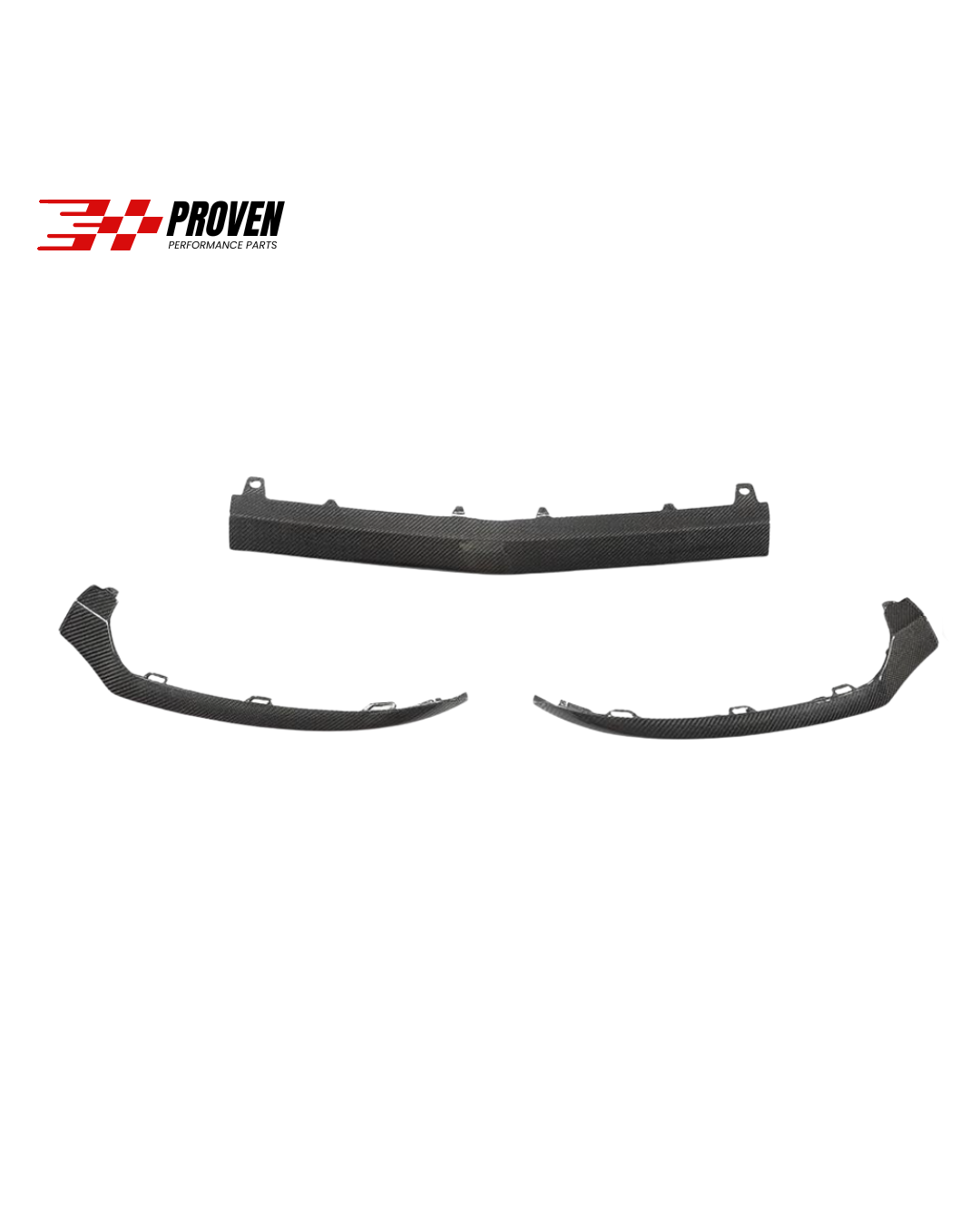 Mercedes Benz W205 C43 AMG Pre LCI Carbon Fibre V1 Style Front Lip