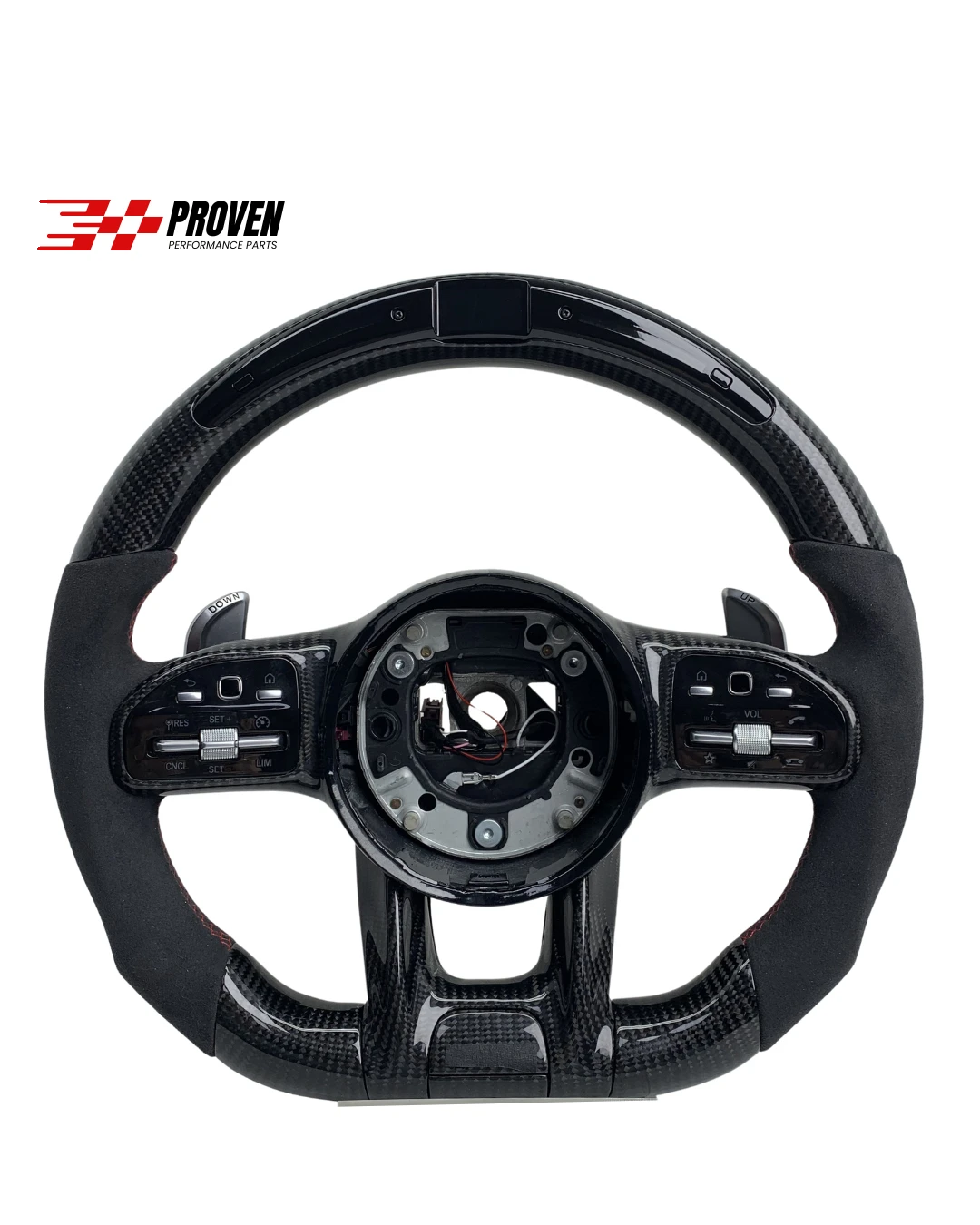 Mercedes Benz W205, C43/C63s AMG 2018-2022 Carbon Fibre LED Steering Wheel
