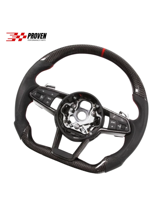 Audi 8V S3/RS3 Carbon Fibre Steering Wheel