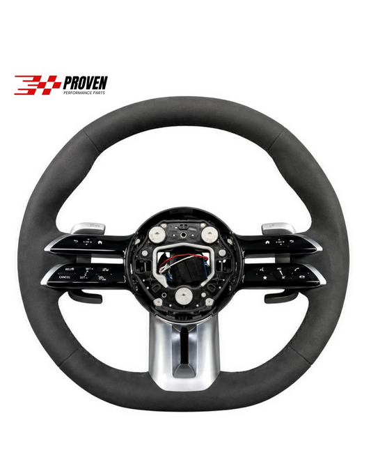 Mercedes Benz W206, C43/C63s AMG 2023+ Alcantara Steering Wheel
