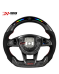 Load image into Gallery viewer, Mercedes Benz W205, C43/C63s AMG 2015-2017 Carbon Fibre LED Steering Wheel
