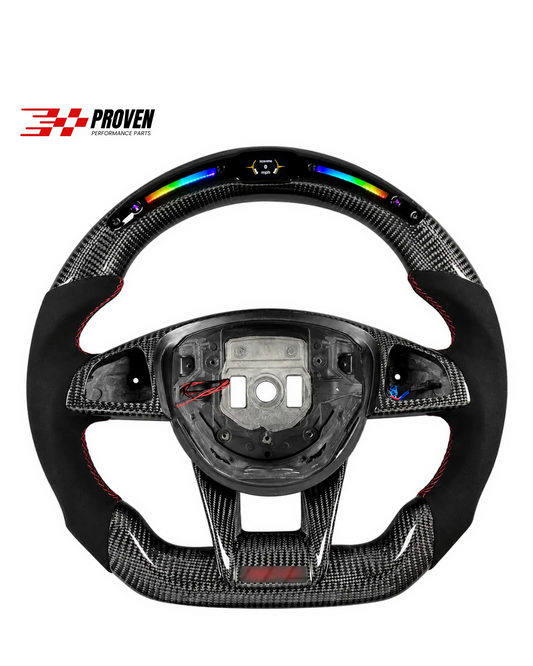 Mercedes Benz W205, C43/C63s AMG 2015-2017 Carbon Fibre LED Steering Wheel