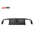 Load image into Gallery viewer, Mercedes Benz W205 C43 AMG Sedan Carbon Fibre LED Rear Diffuser

