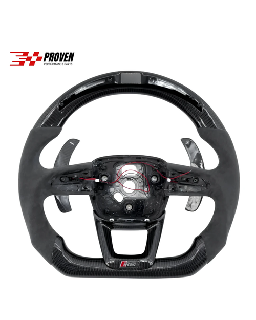 Audi 8Y S3/RS3 Carbon Fibre LED Steering Wheel