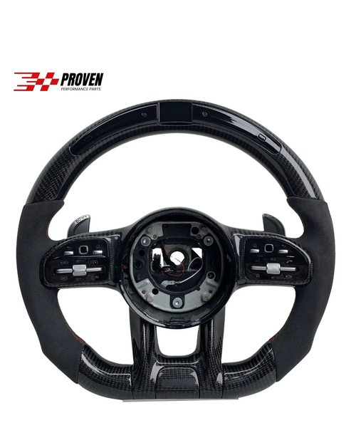 Mercedes W213 E53/E63 AMG 2018-2019 Carbon Fibre LED Steering Wheel
