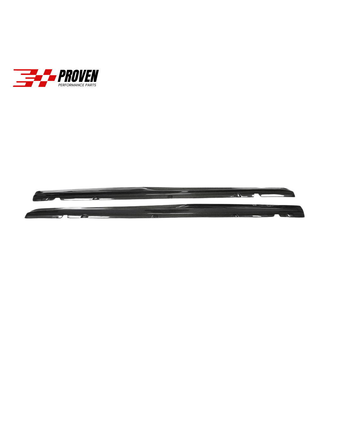 Mercedes Benz W205 C43 AMG Coupe Carbon Fibre WC Style Side Skirts