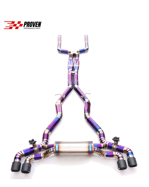 BMW F90 M5 Titanium Valved Catback Exhaust