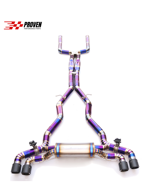 BMW F90 M5 Titanium Valved Catback Exhaust